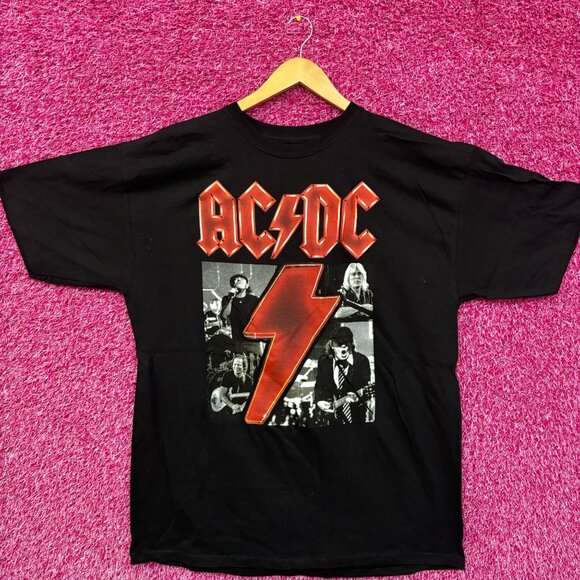 AC/DC Pwr Up Live in Concert Poster Heavy Metal Band Tee XL - Picture 1 of 5